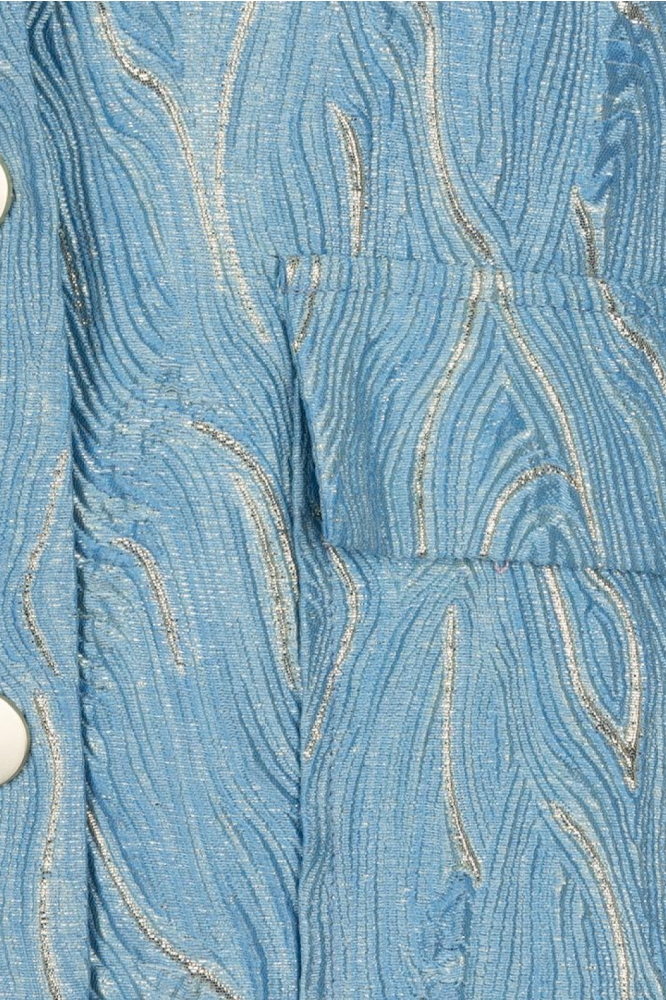 JACKET BOMBER JACQUARD SP25 19021 600 Blue